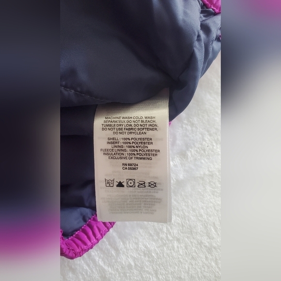 Columbia Toddler Kitterwibbit Jacket‎ Size 3_6 Months - Picture 10 of 14